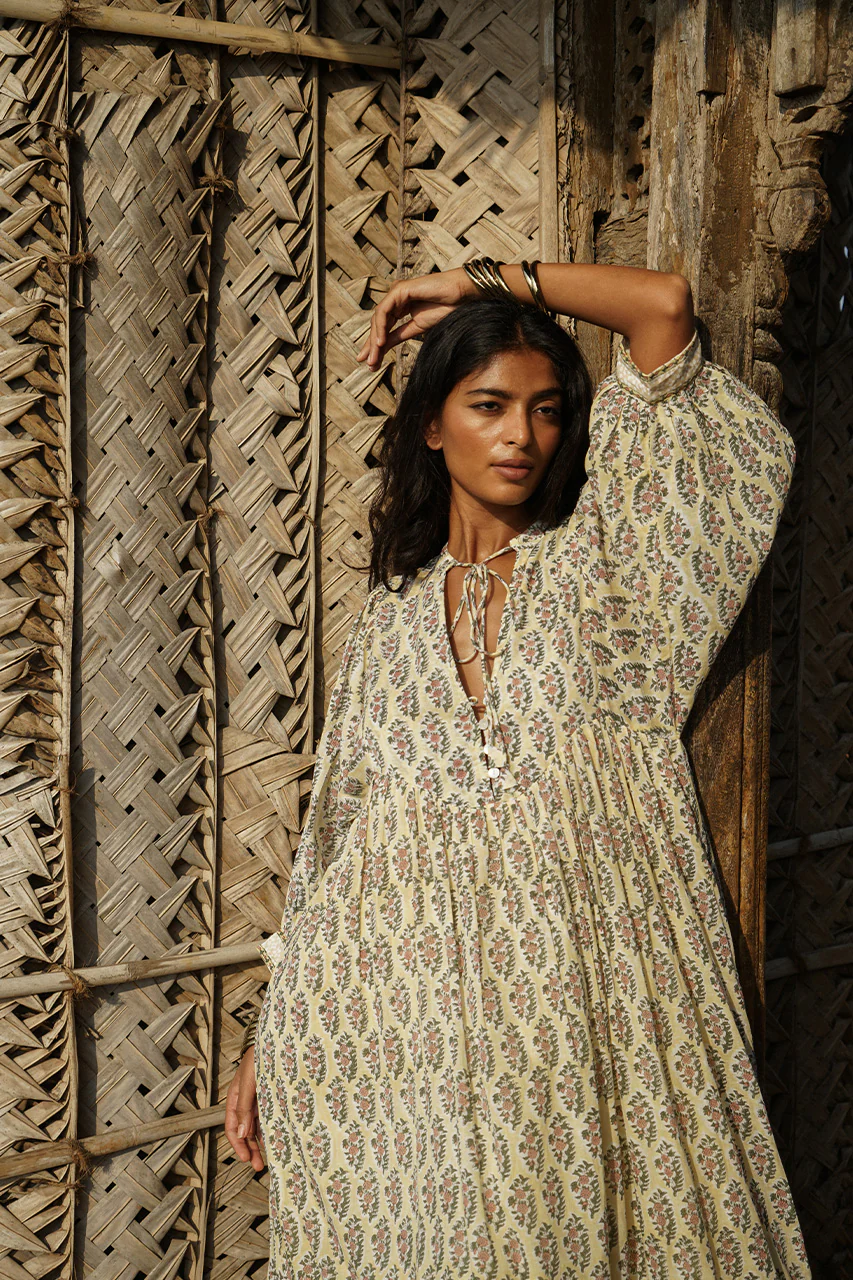 Bhoomi Maxi Dress ~ Meadow - Image 8