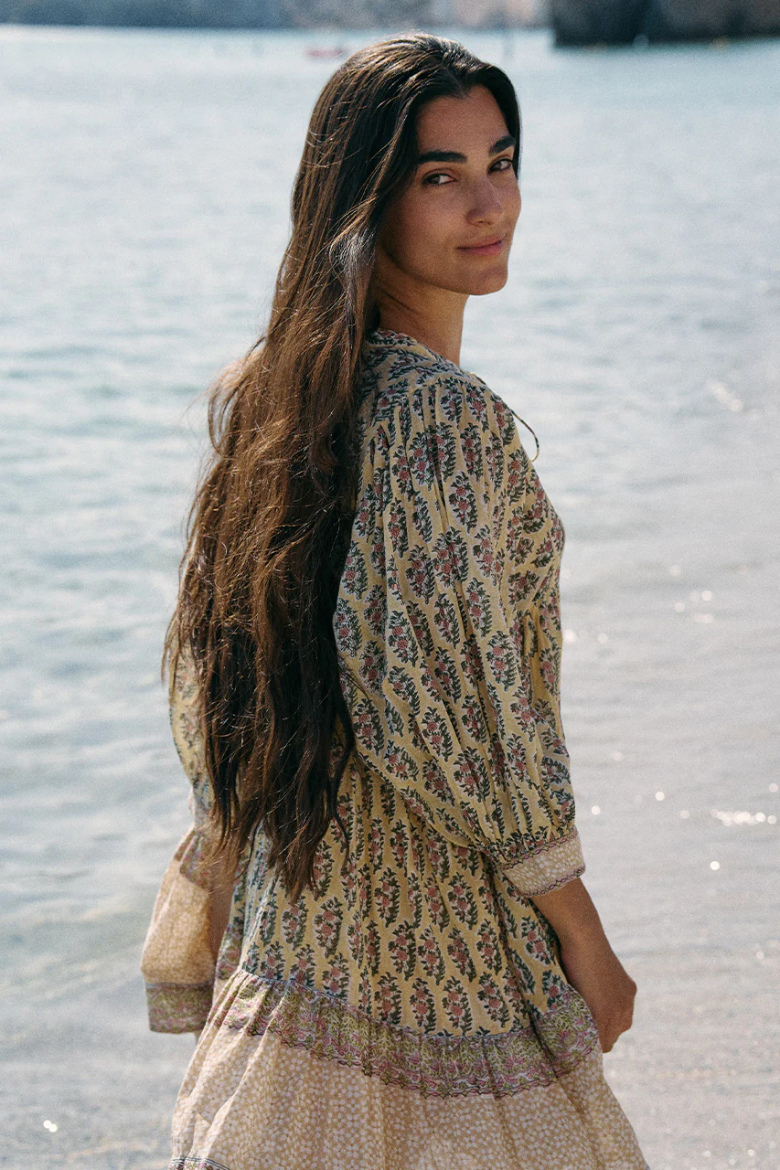 Bhoomi Mini Dress ~ Meadow - Image 5