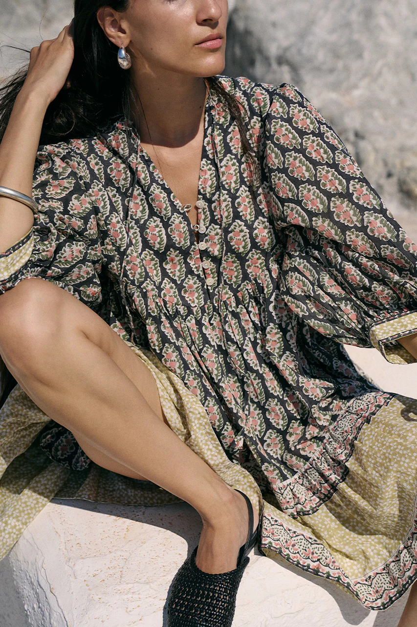 Bhoomi Mini Dress ~ Onyx - Image 6