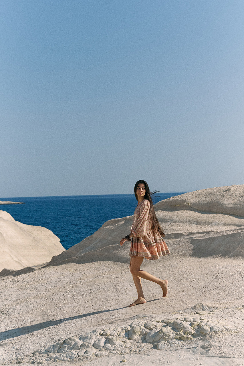 Bhoomi Mini Dress ~ Sunset - Image 5