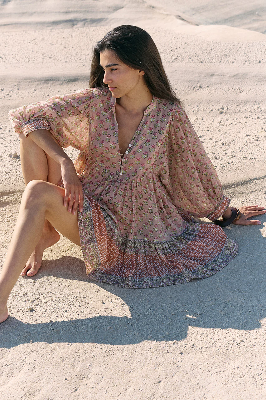 Bhoomi Mini Dress ~ Sunset - Image 6