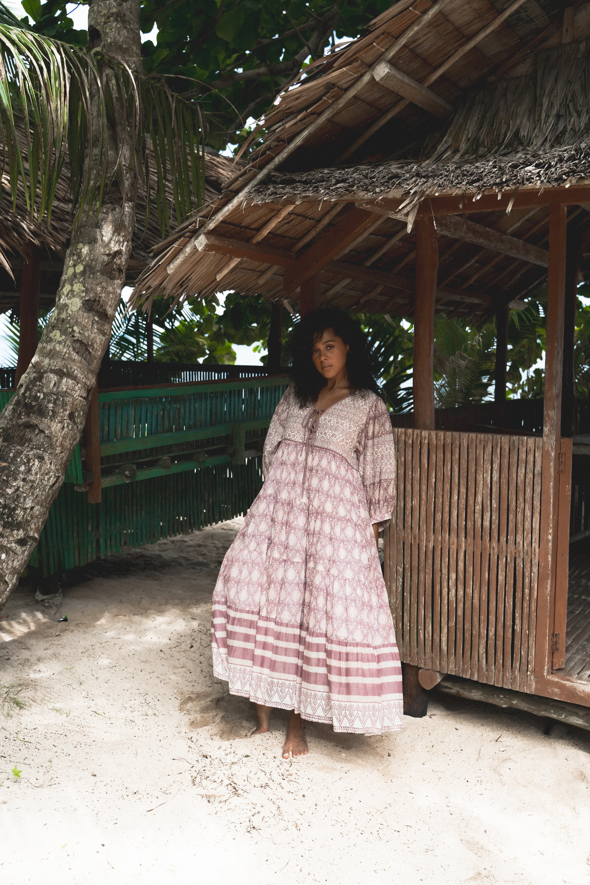 Jasmine Maxi Dress - Lavender - Image 4
