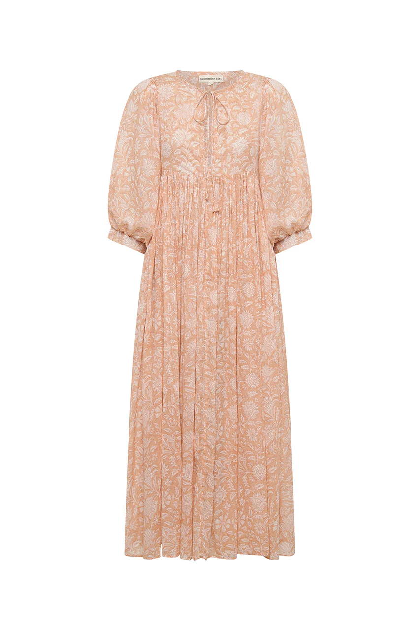 Kyra Maxi Dress ~ Apricot Blush - Image 12