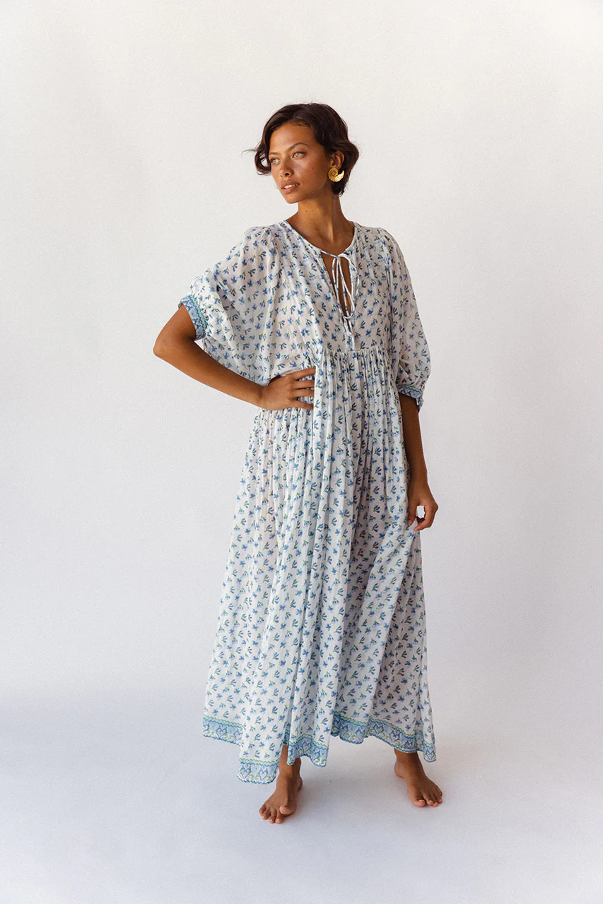Kyra Maxi Dress ~ Azure - Image 5