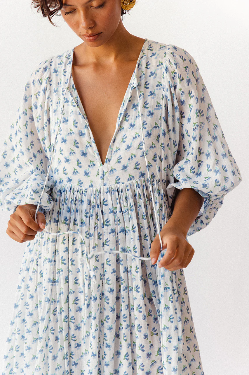 Kyra Maxi Dress ~ Azure - Image 6