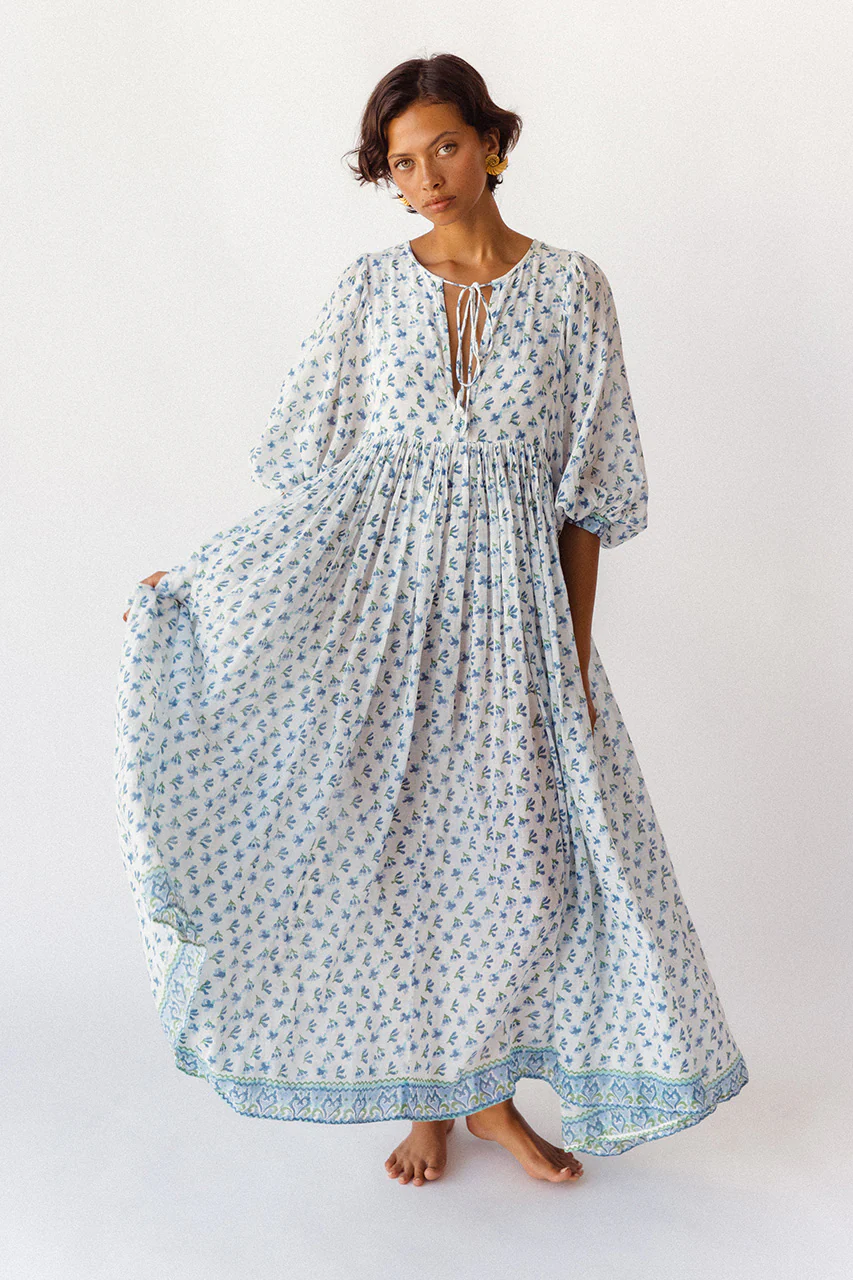 Kyra Maxi Dress ~ Azure - Image 8
