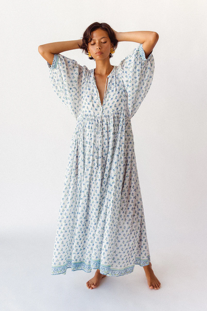 Kyra Maxi Dress ~ Azure - Image 9