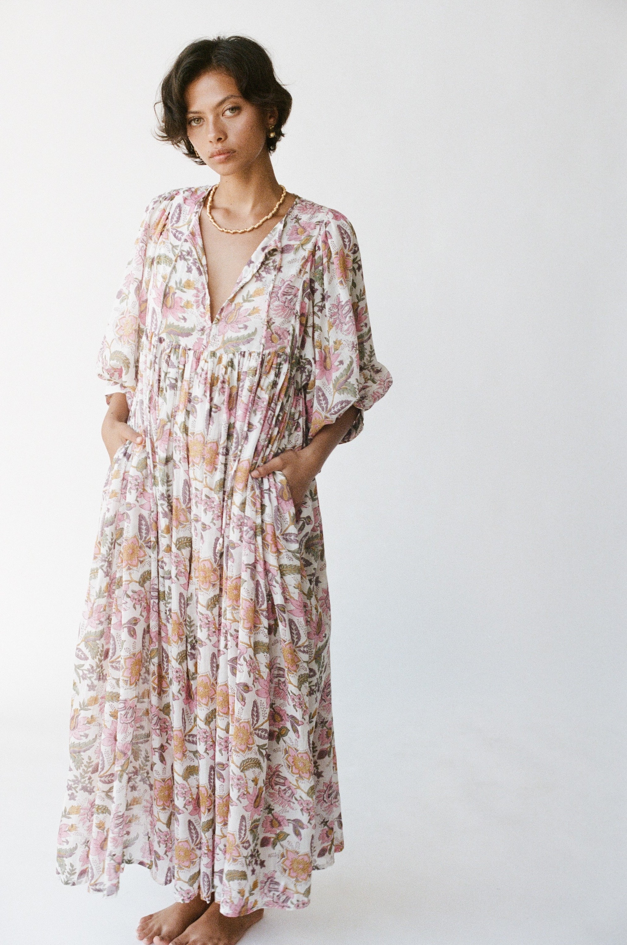Kyra Maxi Dress ~ Fuchsia Bloom - Image 7