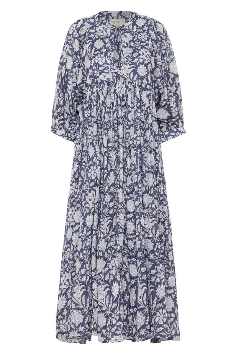 Kyra Midi Dress ~ Blue Iris - Image 6