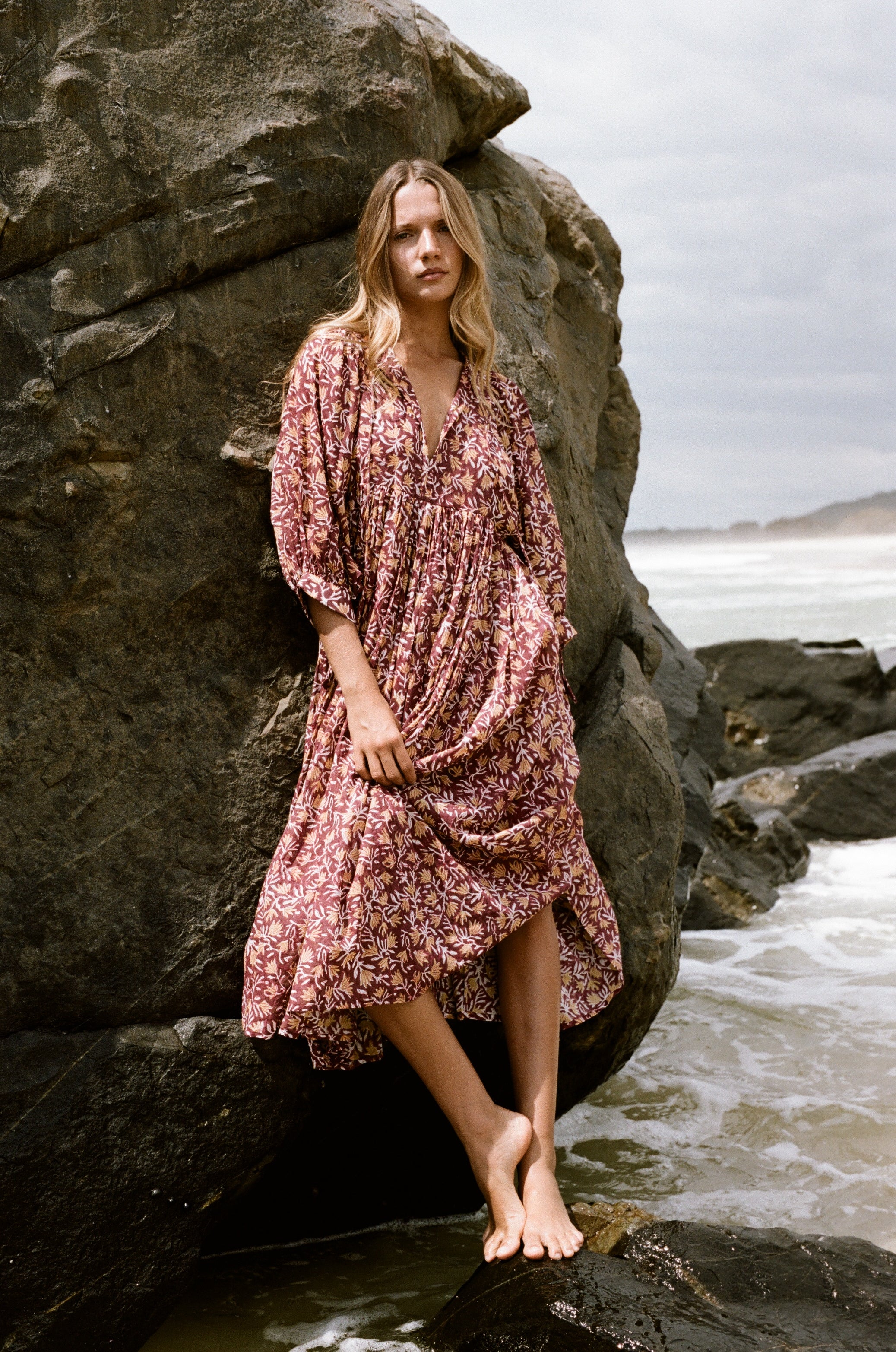 Kyra Midi Dress ~ Sumac - Image 5