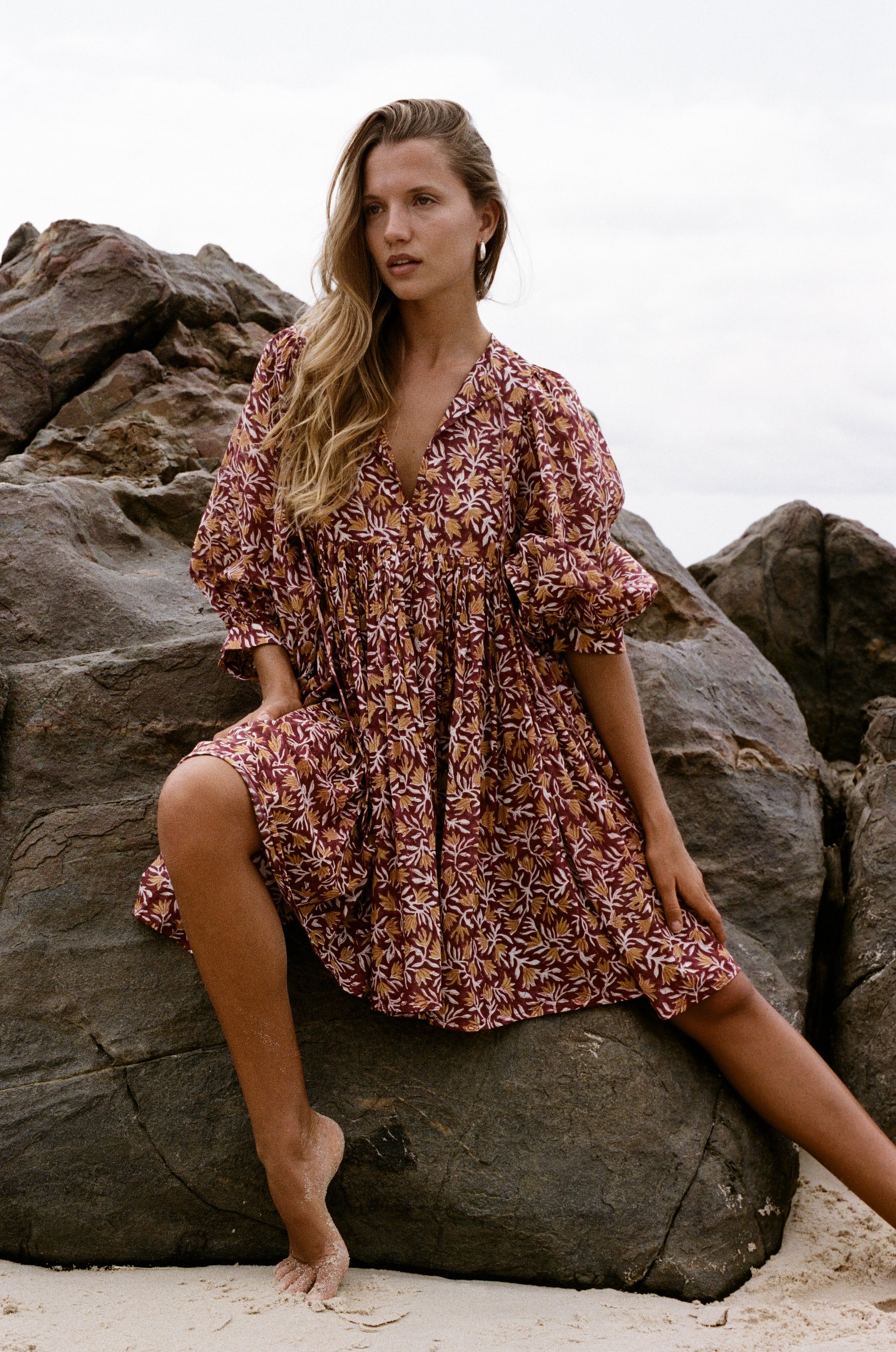 Kyra Mini Dress ~ Sumac - Image 4