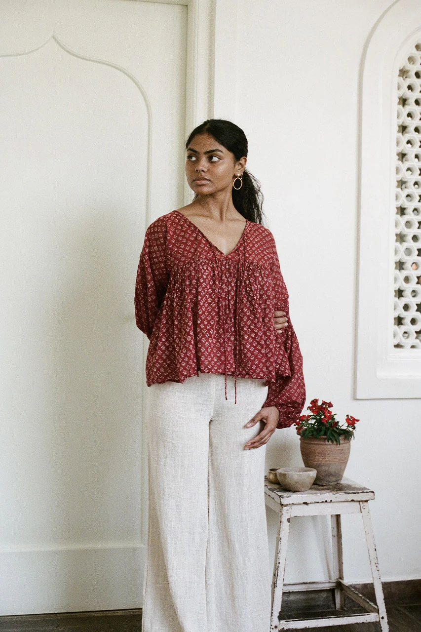 Rashmi Blouse ~ Scarlett - Image 4